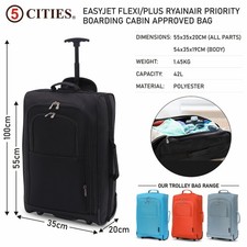 Hand Luggage Suitcase 55x35x20