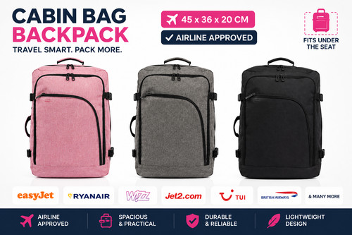 45x36x20cm cabin bag backpack - cabin,