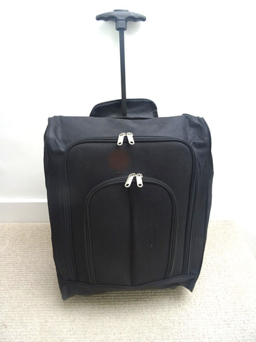Black soft shell cabin bag