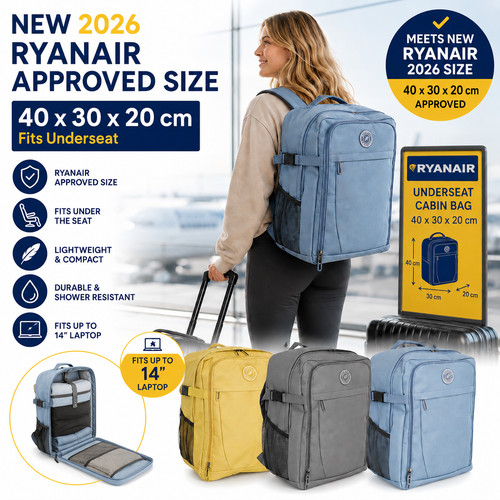 40x30x20cm ryanair approved - ryanair,