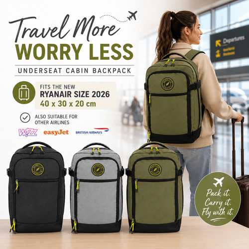 40x25x20cm ryanair approved - ryanair,