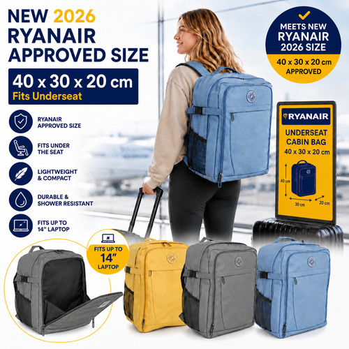 40x30x20cm ryanair approved - ryanair,
