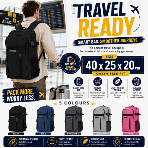 40x25x20cm ryanair approved - 40x25x20cm,